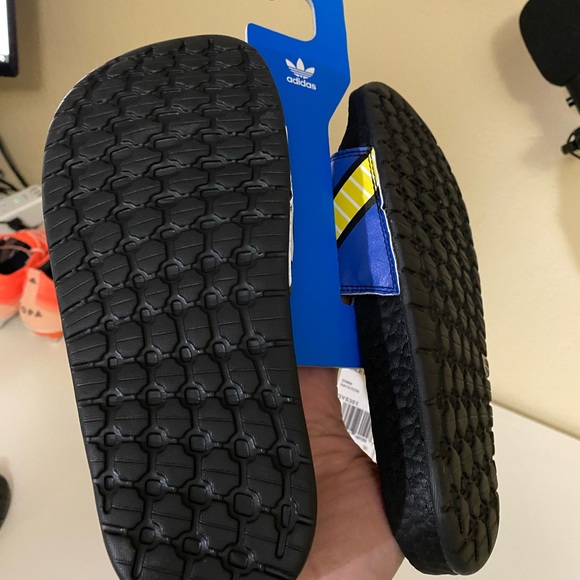 Size 5 adidas Originals Adilette Boost Craig and Karl Swim Slides Sandals. PRIME - Picture 3 of 7